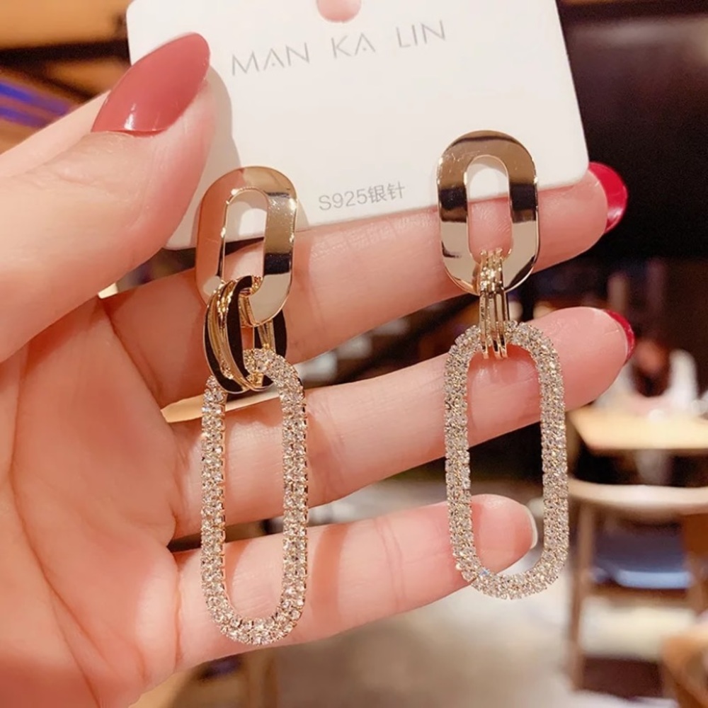New 18k gold plated luxury Earrings - Picture 3 of 4
